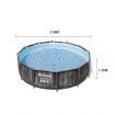 Bestway 3.66mx1.00m Steel Pro Max Above Ground Pool Kit with Filter Pump