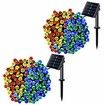 Solar String Lights 8 Patterns 22 Meters 200LED Holiday Outdoor Waterproof Christmas Lantern
