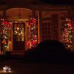 Solar String Lights 8 Patterns 22 Meters 200LED Holiday Outdoor Waterproof Christmas Lantern