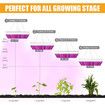 Grow Light 45W LED Grow Lights for Indoor Plants UV IR Plant Lamp for Hydroponics Greenhouse Vegetable and Flowers