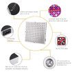 Grow Light 45W LED Grow Lights for Indoor Plants UV IR Plant Lamp for Hydroponics Greenhouse Vegetable and Flowers