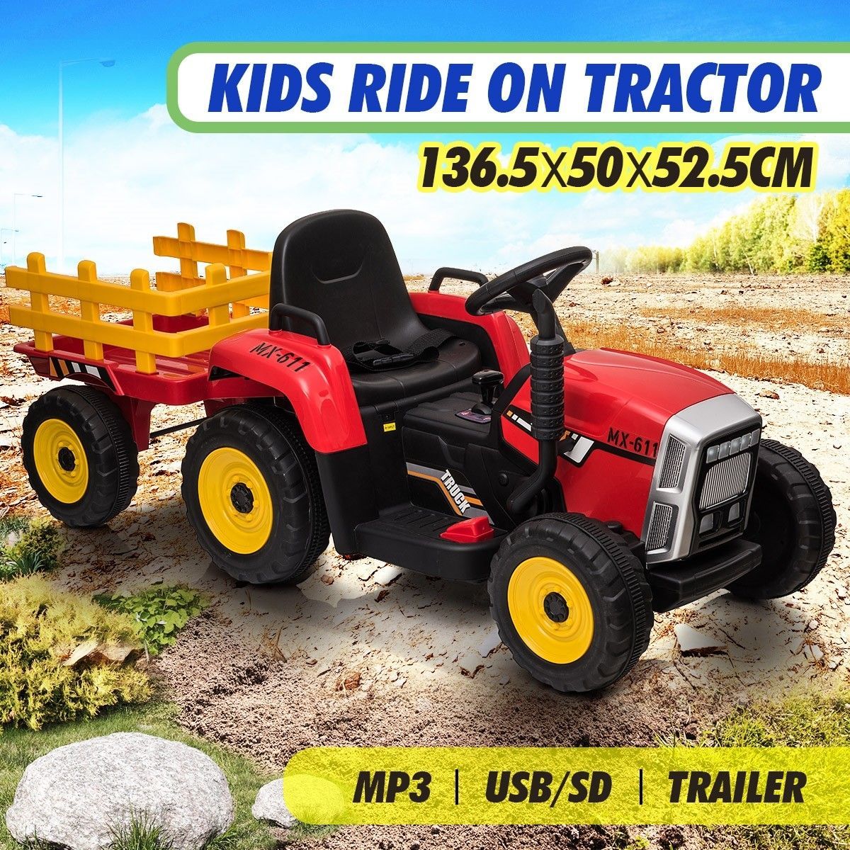 Kids Off Road Ride On Toy 12V Electric