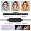 10 Inch LED Ring Light Selfie Ring Light with Tripod Stand for Live Video Photography