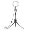 8 Inch LED Ring Light Selfie Ring Light with Tripod Stand for Live Video Photography