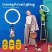 8 Inch LED Ring Light Selfie Ring Light with Tripod Stand for Live Video Photography