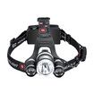 LED Headlamp Flashlight,Rechargeable Headlamp with Red Safety Light,Xtreme Bright,Zoomable 3-Mode Head Lamp for Adults,Hardhat,Li-ion Battery Included