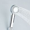 Double-Sided Water Shower Pressure Shower Handheld Nozzle Spray With Shower Gel Container