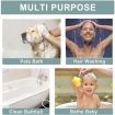 Double-Sided Water Shower Pressure Shower Handheld Nozzle Spray With Shower Gel Container