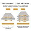 Melodic 17 Keys Owl Kalimba Mahogany Wood Thumb Piano Finger Percussion w/ Tuning Hammer