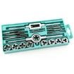 20PCS Tap and Die Set Metric Hardware Tool Combination with Adjustable Tap Wrench