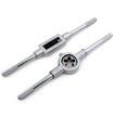 20PCS Tap and Die Set Metric Hardware Tool Combination with Adjustable Tap Wrench