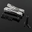 Ganzo G103 Multifunctional Folding Pliers with 10pcs Screwdriver Bits