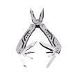 Ganzo G103 Multifunctional Folding Pliers with 10pcs Screwdriver Bits