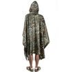 Free Solider Outdoor Multifunctional Camping Camouflage Packable Poncho Mat Raincoat