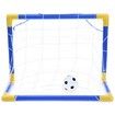 Mini Football Soccer Goal Post Net Set with Pump Indoor Outdoor Kids Sport Toy