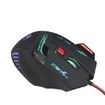 HXSJ H100 3200DPI Wired Optical Game Mouse with Exchanged Mode Breathing Light