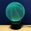 3D Colorful Basketball Model Touch Switch LED Table Lamp