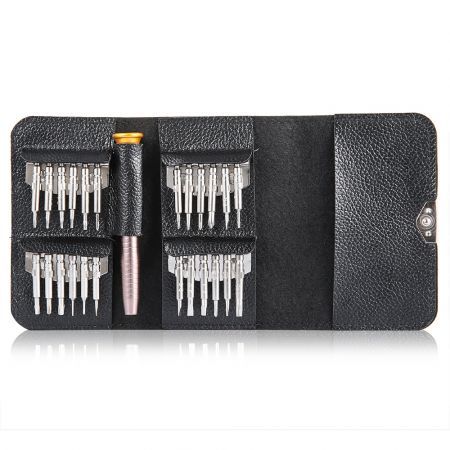 Gocomma Screwdriver Electronics Repair Tools Wallet 25 in 1