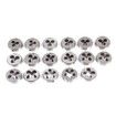 40pcs Adjustable Metric Tap Die Wrench Tool with Plastic Case