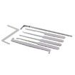 LOCKMALL Portable Lock Pick Practice Tool Kit for Locksmith 8PCS