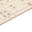 Wooden Mechanical Model 3D Puzzle Cipher Code Deposit Box