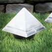 BRELONG Sensor Solar Ground Lights Pyramid Shaped Underground Buried Light Outdoor Garden Lawn Path Lamp 1PC