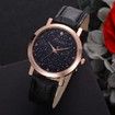 Lvpai P380 Women Starry Romantic PU Quartz Watch