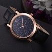 Lvpai P380 Women Starry Romantic PU Quartz Watch