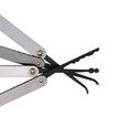 LOCKMALL Stainless Steel Hook Lock Pick Set - Silver + Black (15PCS)