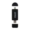 3 in 1 OTG Card Reader Type C USB Micro USB Combo to 2 Slot TF SD Card Reader
