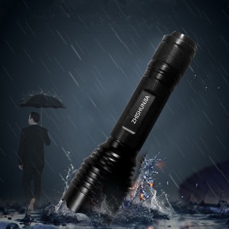 ZHISHUNJIA CX1 A New Generation of Strong Light Flashlight T6 Flashlight