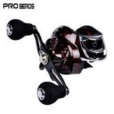 PRO BEROS DW121 Metal Fishing Reel Aluminum Alloy 18 + 1 Ball Bearings Spool