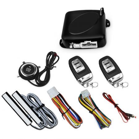 C6 - B Push Button Start System Car Security Alarm Engine Starter