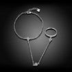 925 Pure Silver Personality Fashion Lady Bracelet