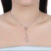 S925 Sterling Silver Round Bead Pendant Sterling Silver Necklace