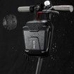 WILD MAN Electric Scooters Bicycles Front Bag with Hard Shell Protection