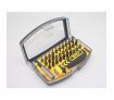 BST-21068 30-in-1 Multifunction Screwdriver Kit Tool Set for Iphone + Ipad + More - Black + Yellow