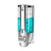 350ml Kitchen Bathroom Single Head Soap Dispenser with a Lock ABS Plastic Liquid Shampoo Vessel