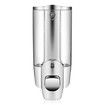 350ml Kitchen Bathroom Single Head Soap Dispenser with a Lock ABS Plastic Liquid Shampoo Vessel