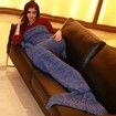 Artist Playfully Redesigns Cozy Mermaid Tails Knitted Blankets and Throws