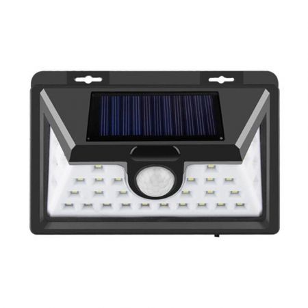 LED Human Infrared Solar Power Flood Light PIR Motion Sensor Wall Lamp Outdoor