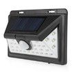 LED Human Infrared Solar Power Flood Light PIR Motion Sensor Wall Lamp Outdoor