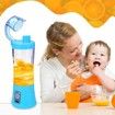 Electric Portable Juicer Cup Fruit Vegetable Juice Mixer