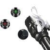 Mini 65000 Lumens LED Tactical Flashlight USB Rechargeable Waterproof 5 Modes