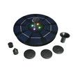 Solar Power Fountain with LED Lights