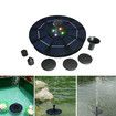 Solar Power Fountain with LED Lights