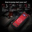 Portable Car Jump Starter 12V Wireless Battery Charger Power Bank 2000A