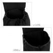 Shopping Trolley Foldable Cart Multi Terrain Aluminium Dolly Grocery Waterproof Storage Bag Tri-Wheel Black