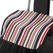 Shopping Trolley Foldable Cart Multi Terrain Aluminium Dolly Grocery Waterproof Storage Bag Tri-Wheel Black