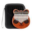 Melodic 17 Keys Panda Kalimba Mahogany Wood Thumb Piano Finger Percussion w/ Tuning Hammer